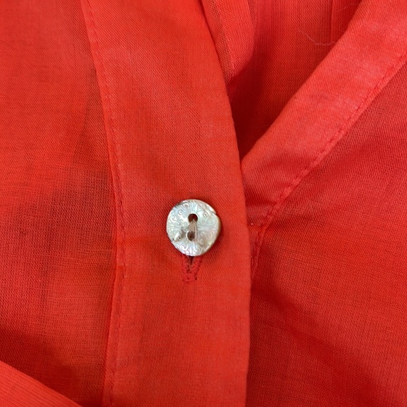 🌸Tristan 100% cotton button up tunic blouse - Picture 10 of 10